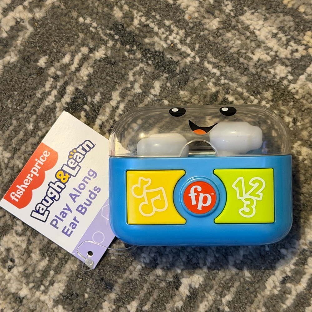 Fisher-Price Laugh & Learn Play Along Ear Buds Interactive Toy 6-36 Months